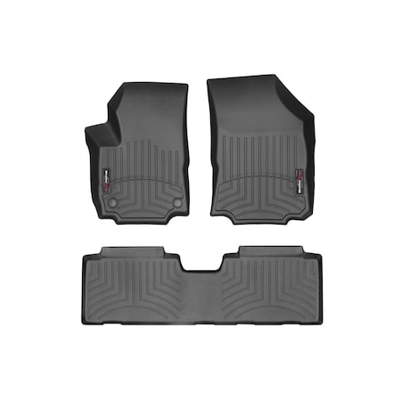 Weathertech Front and Rear Floorliners, 441176-1-2 441176-1-2